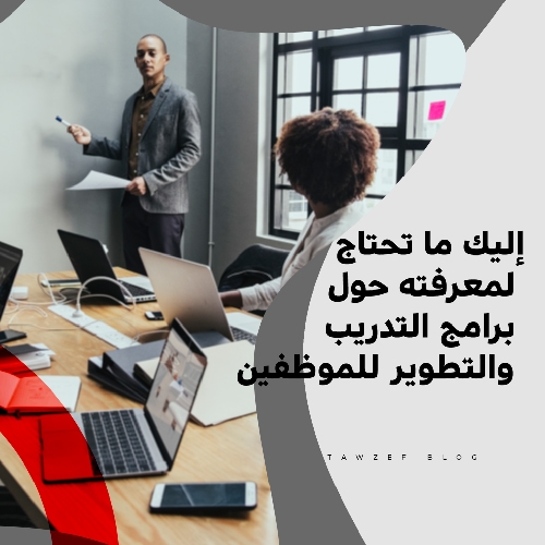 quick guide to training and development programs for employees