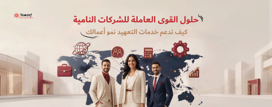 حلول القوى العاملة للشركات النامية: كيف تدعم خدمات التعهيد نمو أعمالك
