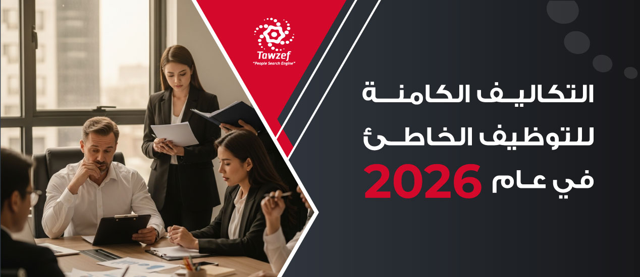 التكاليف الكامنة للتوظيف الخاطئ في عام 2026