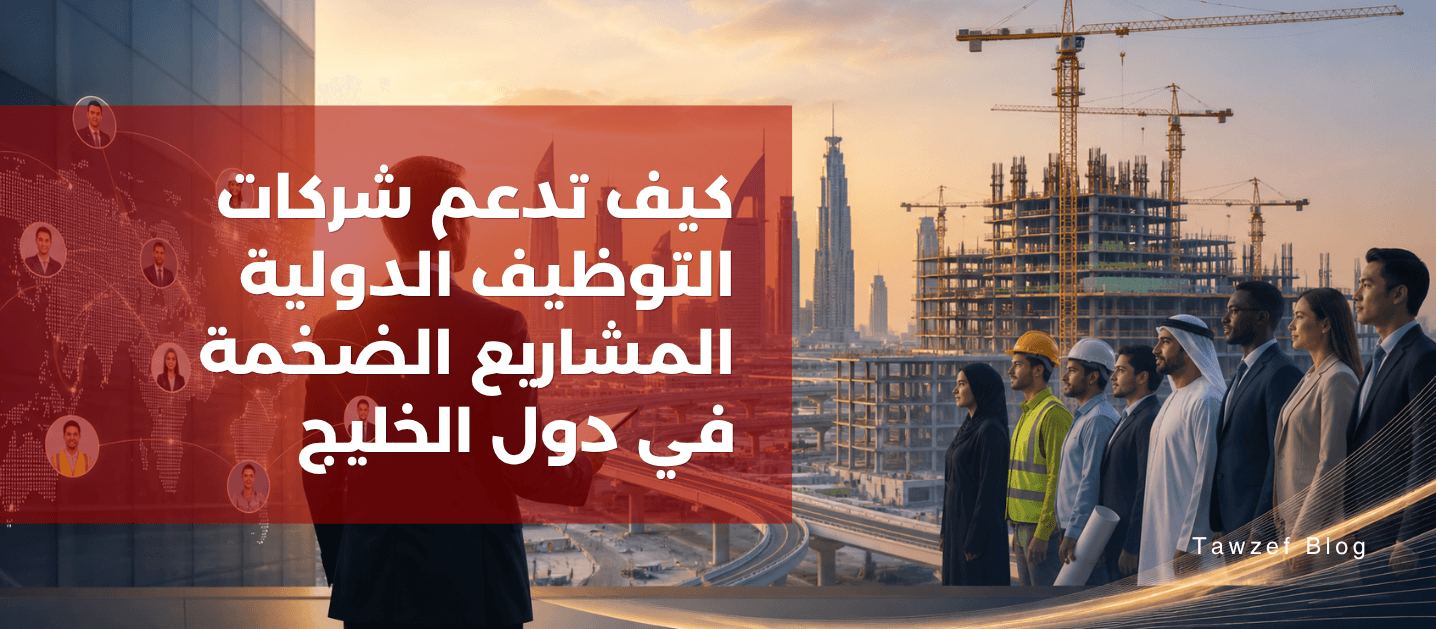 كيف تدعم شركات التوظيف الدولية المشاريع الضخمة في دول الخليج