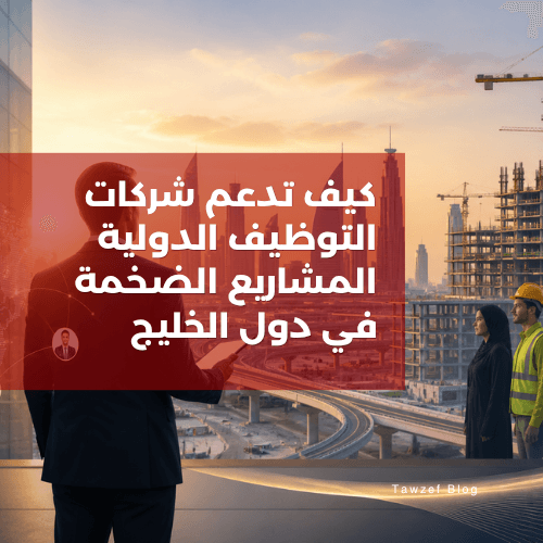 كيف تدعم شركات التوظيف الدولية المشاريع الضخمة في دول الخليج